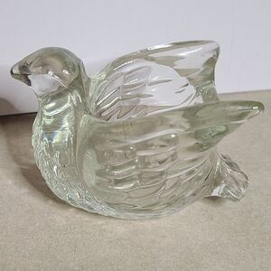 Avon Bird Glass Votive Holder